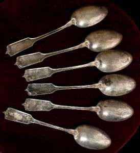 Gorham Sterling Silver MELROSE Demitasse Spoons  