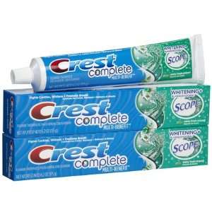  Crest Whitening plus Scope Toothpaste Minty Fresh 6.2 oz 