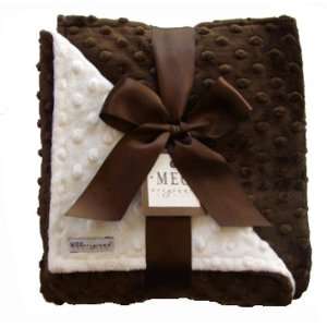  Chocolate & Vanilla Minky Blanket Baby