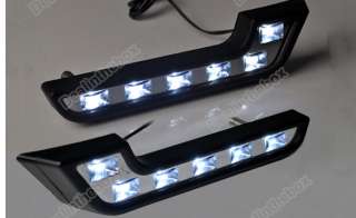 2X Car M.Benz style 6 LEDS Driving Daytime Running Day LED Light High 