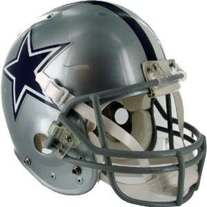  Miles Austin #19 2009 Cowboys Game Used Silver Helmet 