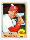TIM MCCARVER 1968 Topps #275 EX Condition ST. LOUIS CARDINALS