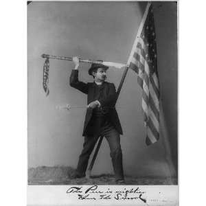  The pen is mightier than the sword,US Flag,c1893?,Spear 