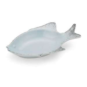  Cape Collection Soft Blue Oval Fish Plate (Small)