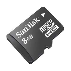  8GB MicroSD High Capacity Card with SD Adapter Retail 