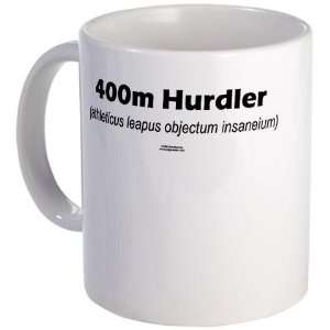  Latin 400m Hurdler Sports Mug by  Kitchen 