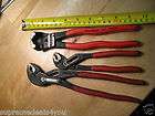 SNAP ON, BLUE POINT & MATCO KNIPEX ALLIGATOR ADJ PLIERS / HIGH 