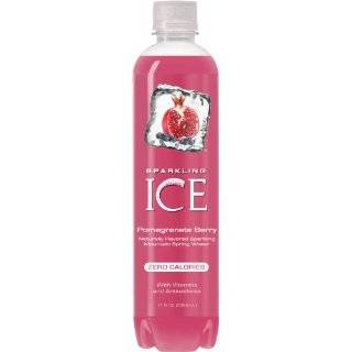 Sparkling ICE Mountain Spring Water, Pomegranate Berry, 17 Ounce 