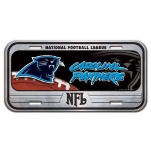  Carolina Panthers Official Logo Metal License Plate 