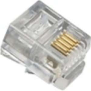  ICC INTL CONN & CABLE ICMP6P4CFT 6P4C STRND FLAT ENTRY 