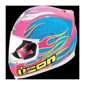 Icon Airframe Helmet , Color CMYK, Size Lg, Style Claymore XF0101 