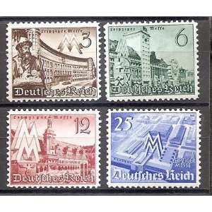   Stamp Deutsche Reich Leipzig Messe Complete Set A103 