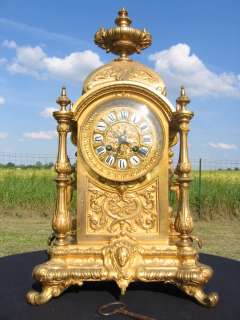 The clock is made in France in the second part of the 19 th century 