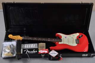 Fender® Mark Knopfler Stratocaster® Electric Guitar   Hot Rod Red 