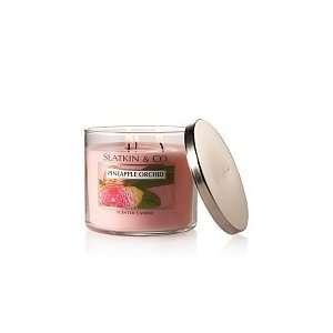 Bath & Body Works Three Wick Candle ~ Pineapple Orchid 