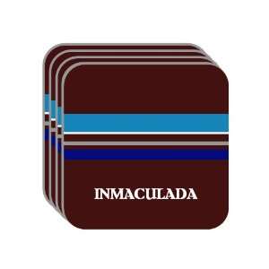  Personal Name Gift   INMACULADA Set of 4 Mini Mousepad 