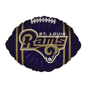  St Louis Rams Foil Football Balloon Toys & Games