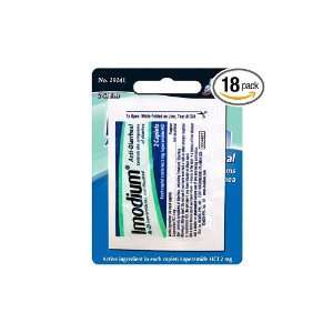  Imodium Anti Diarrheal Single Dose (12 pack) Health 