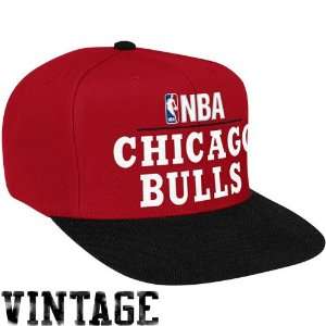NBA Mitchell & Ness Chicago Bulls Hardwood Classics Media Day Snapback 