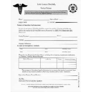  Medical Release Form