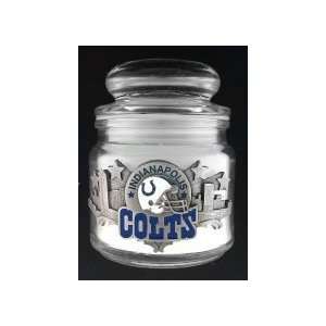 Indianapolis Colts Glass Candle ** 