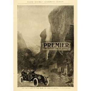   Ad Premier Antique Car Indianapolis Sightseeing   Original Print Ad
