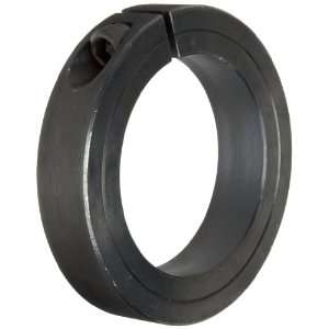  Metal 1C 300 Steel One Piece Clamping Collar, Black Oxide Plating 