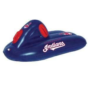   Indians MLB Inflatable Super Sled / Pool Raft (42)