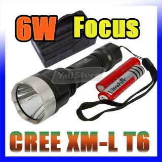 1000 LM Lumens UltraFire CREE LED XM L T6 5 Modes LED Flashlight Torch 