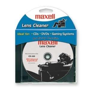  New   Maxell CD 240 CD/DVD Lens Cleaner   KV7031 
