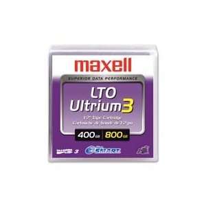  Maxell LTO Ultrium 3 Data Tape ( Maxell 183900   400/800GB 