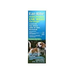  Ear Insecticidal Wash for Dogs 4 oz. Liquid