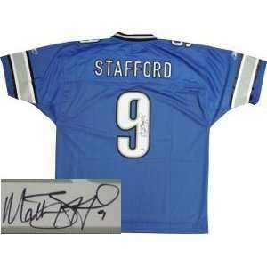Matthew Stafford Autographed Football