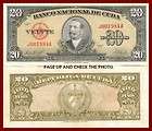 CUBA 1961 LOT/SET SIGN CHE 5 pcs. (50,20,10,5,1 pesos)