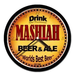  MASHIAH beer and ale cerveza wall clock 