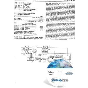    NEW Patent CD for BEAM INTERPOLATING SYSTEM 