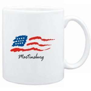  Mug White  Martinsburg   US Flag  Usa Cities Sports 