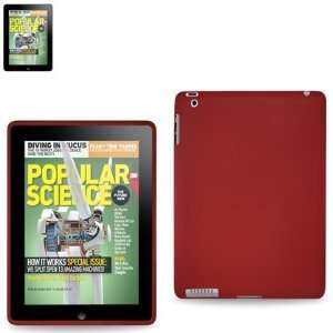   IPADRD Silicone Protector Cover Case 01 for Ipad   Red