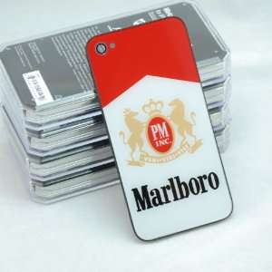 Iphone 4   4s Marlboro Back Housing Limited Edition(pentalobe Screw 