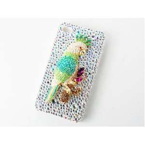  iPhone 4S 4 Colorful Parrot Bird Fashion Case Cover 