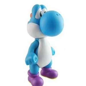 Super Mario Brother 5 Inch Figure Blue Yoshi Toys & Games