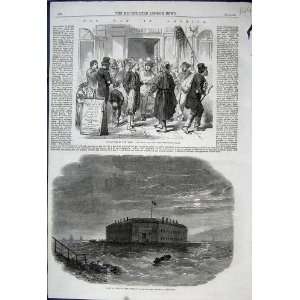   Fort Lafayette Bastille New York Irish Zouaves War