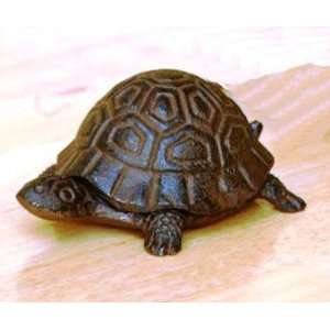   Tropical Reef Sea Turtle Cast Iron Sealife Box