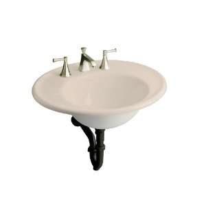   Iron Works Iron Works 24 Wall Mounted Cast Iron Bathroom Sink wi