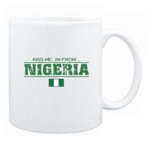 New  Kiss Me , I Am From Nigeria  Mug Country 