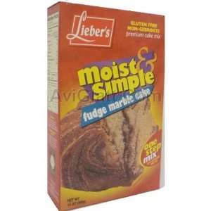 Liebers Moist & Simple Fudge Marble Cake 14.oz  Grocery 
