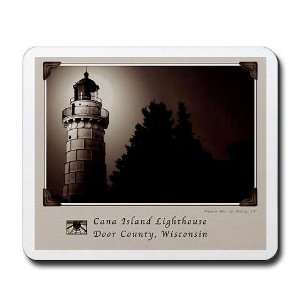  Door County Cana Island Lighthouse Mousepad by  