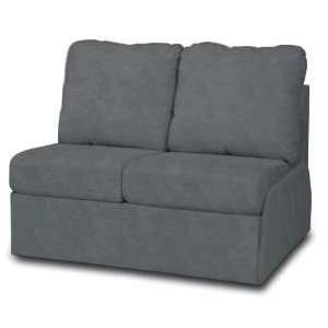  Mission Federal Faux Leather Armless LB Loveseat