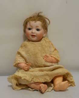 Antique Bisque Head Baby Doll JDK 211 German Original Wig Composition 