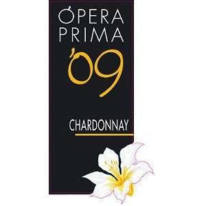    Opera Prima Chardonnay La Mancha 2009 750ML Grocery & Gourmet Food